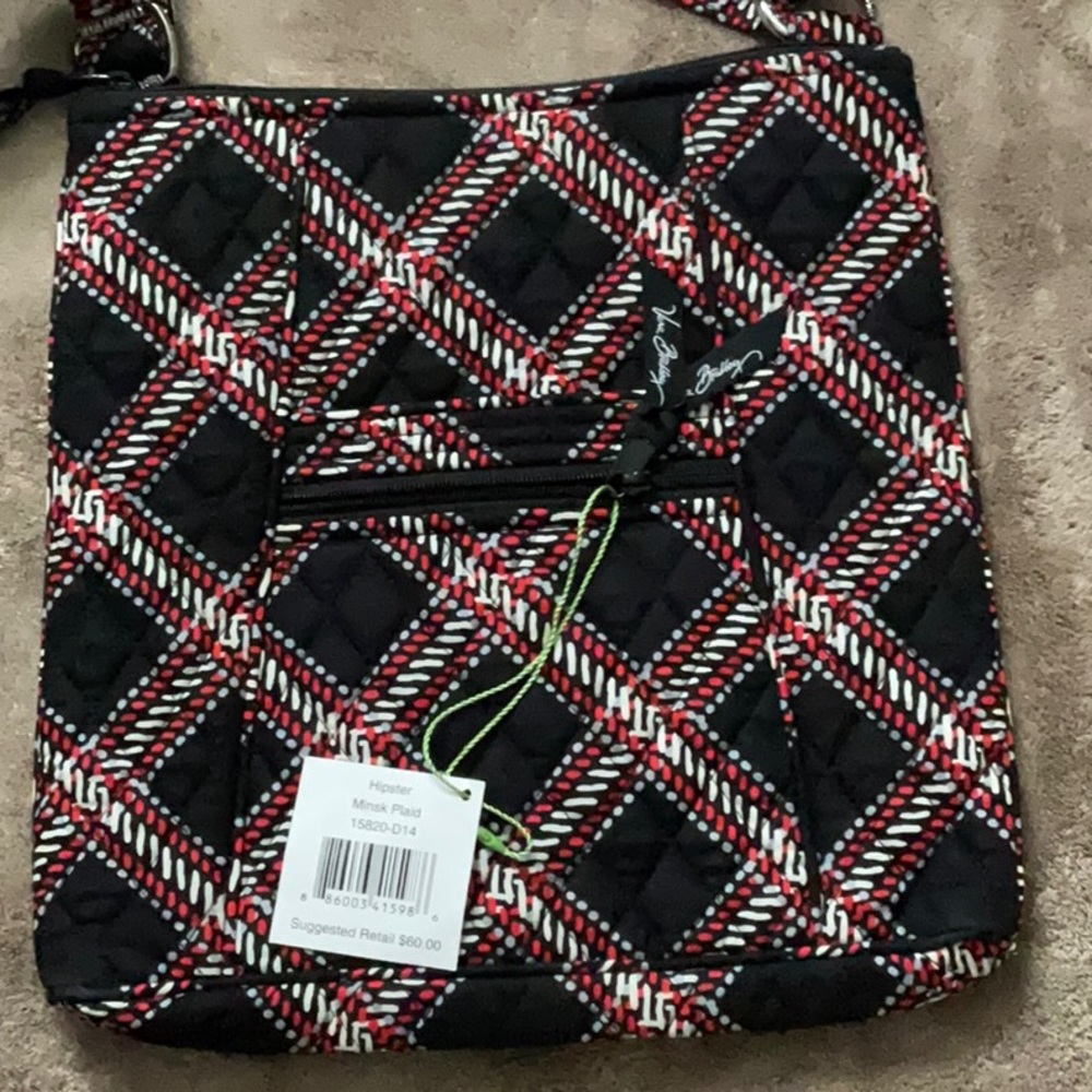 Vera Bradley Hipster Minsk Plaid NWT